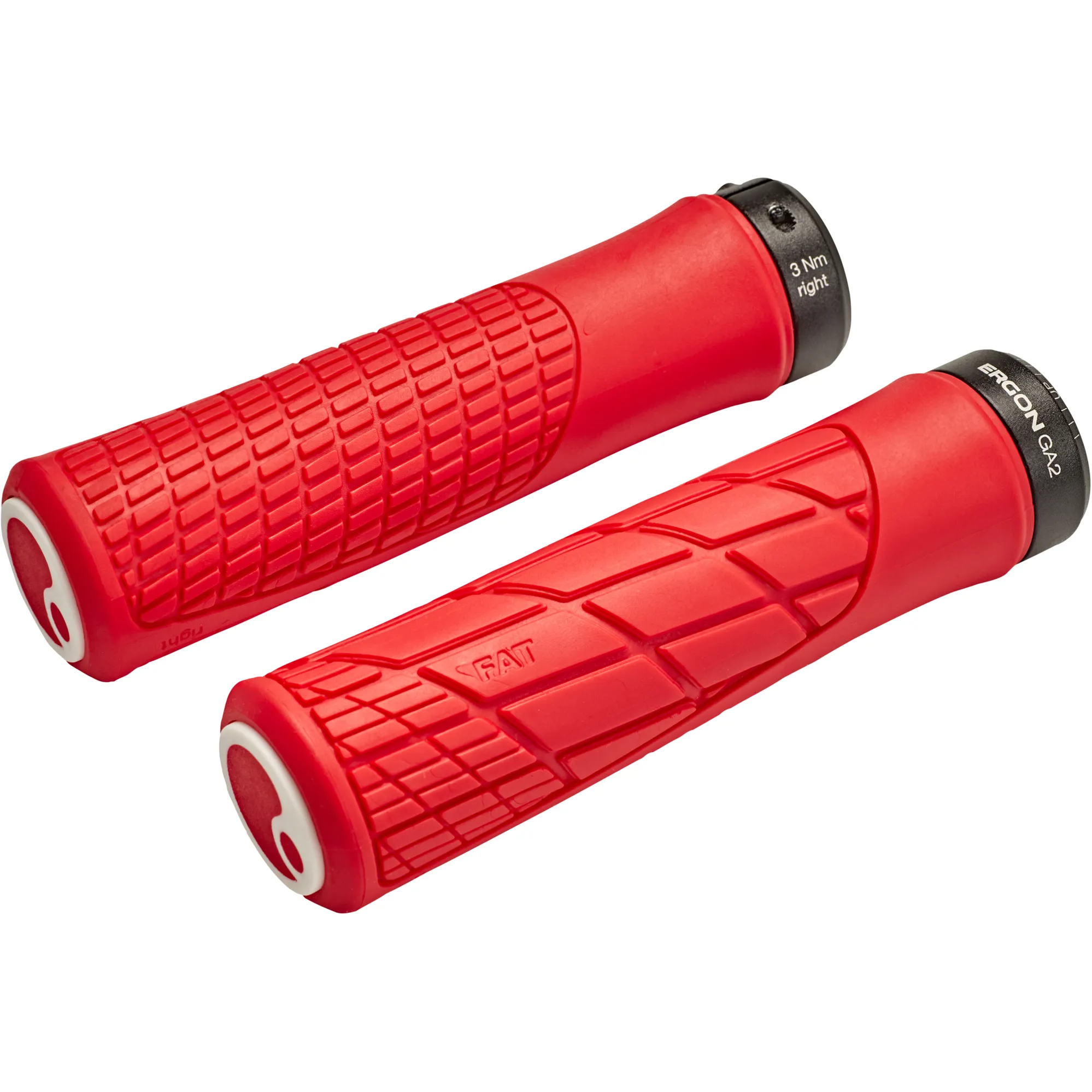 Ergon GA2 Fat Grips Risky Red Run and Ride